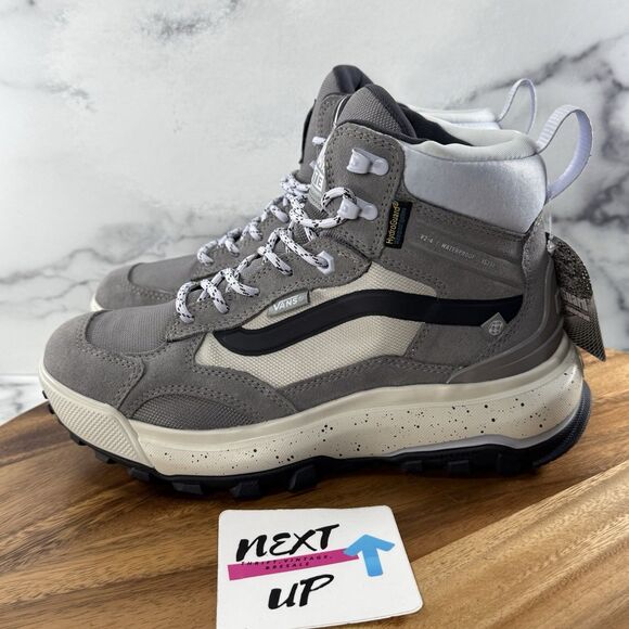 Womens size 7.5-Vans MTE Crestline Waterproof Hiking Weather Boots ‘Gray Frost’